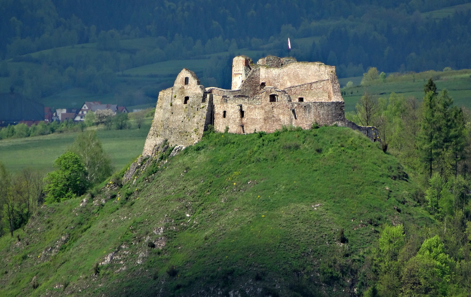 Czorsztyn - atrakcje: zamek