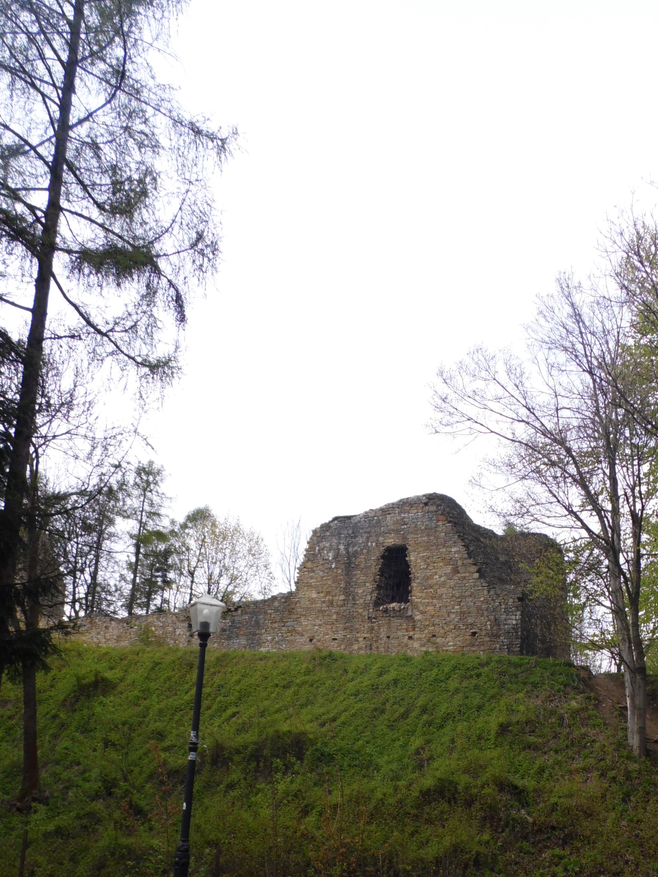 Lanckorona - atrakcje: ruiny zamku
