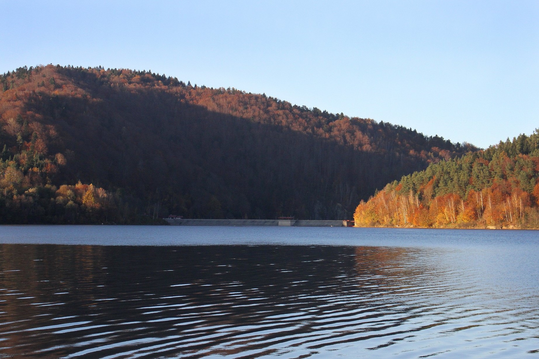 Klimkówka - atrakcje: jezioro